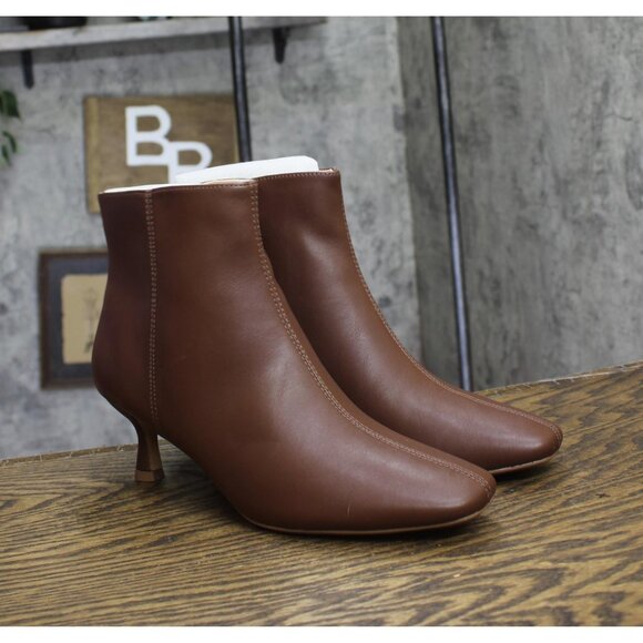 NWT Journee Collection Womens Comfort Foam Kelssa Booties KELSSA Brown 9.5M - Picture 2 of 8